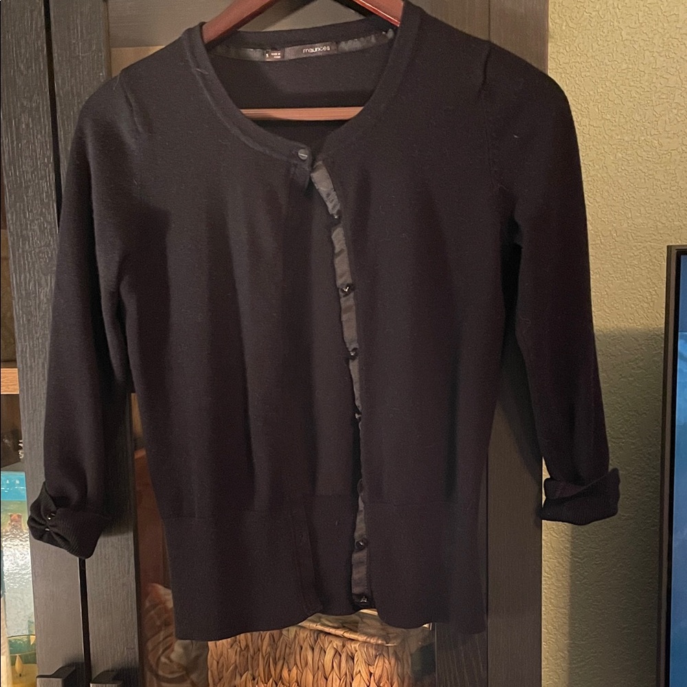 Maurices Classic Black Knit Top